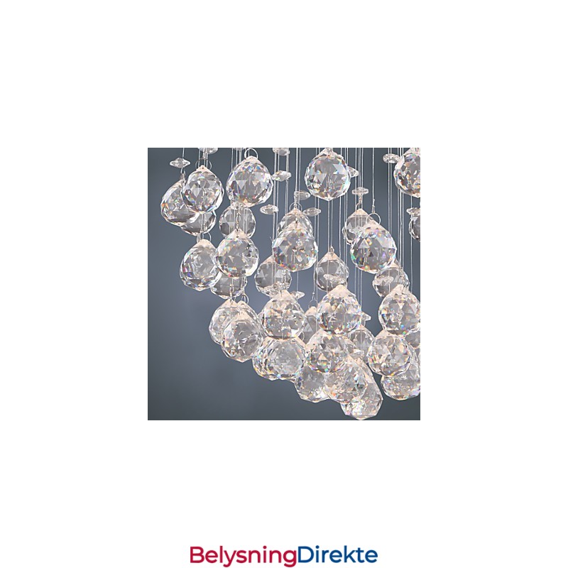 Luksuriøs Moderne Krystalllysekrone Med 4 Lys