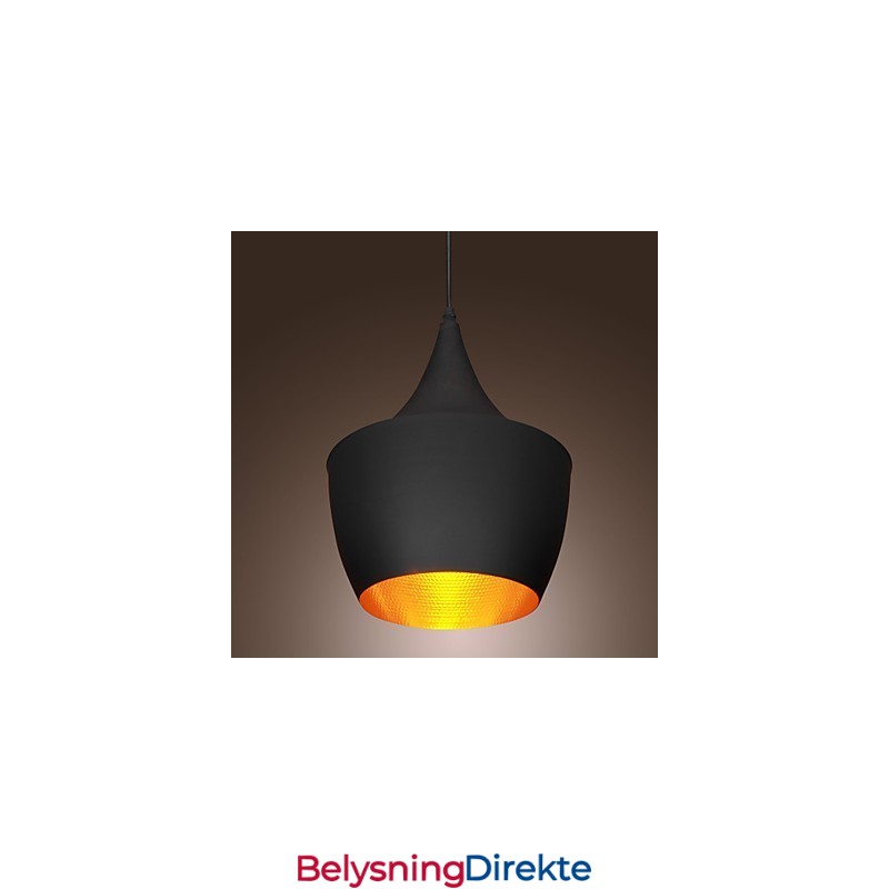 Pendellampe Retro Vintage Tom Dixon Design Svart