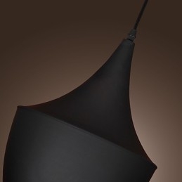 Pendellampe Retro Vintage Tom Dixon Design Svart