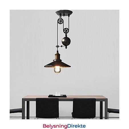 Pendellamper Rustikk Hytte Vintage Retro Landlig Garasje Metall