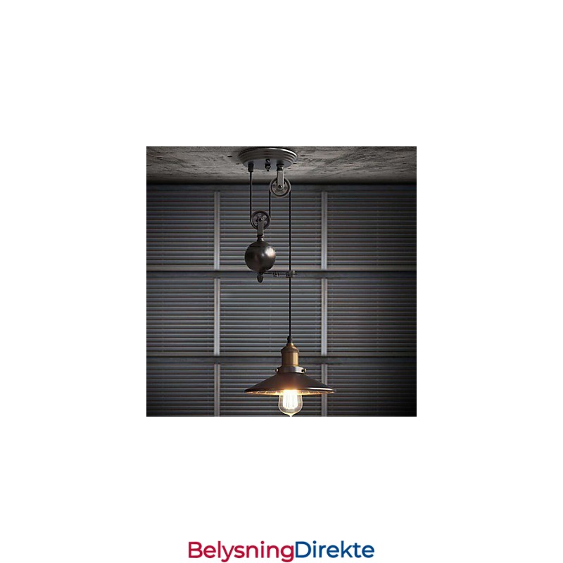 Pendellamper Rustikk Hytte Vintage Retro Landlig Garasje Metall