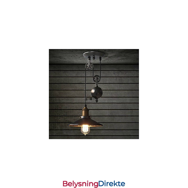 Pendellamper Rustikk Hytte Vintage Retro Landlig Garasje Metall