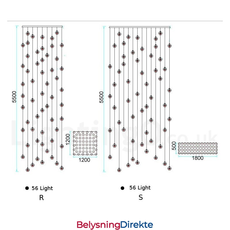 Creative Engineering Stage Meteorer Krystallkule Pendellampe