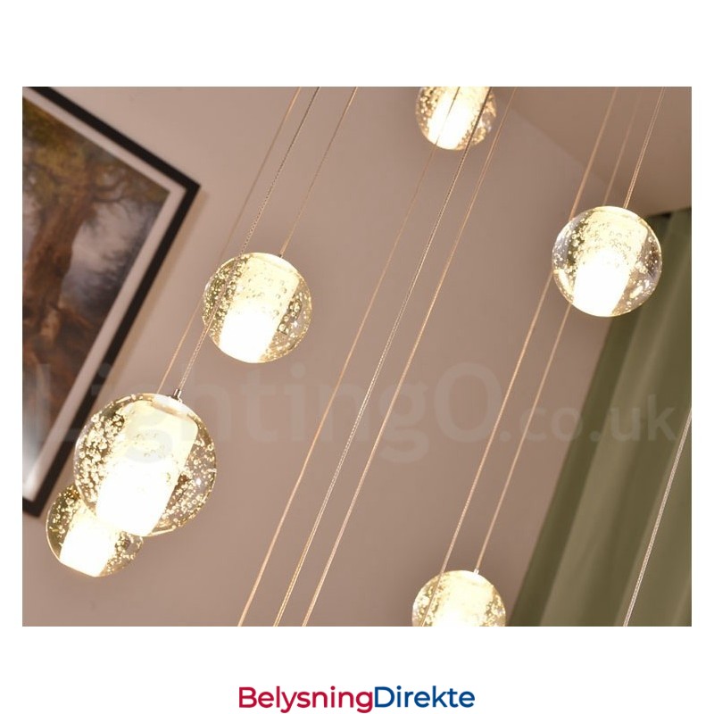 Creative Engineering Stage Meteorer Krystallkule Pendellampe