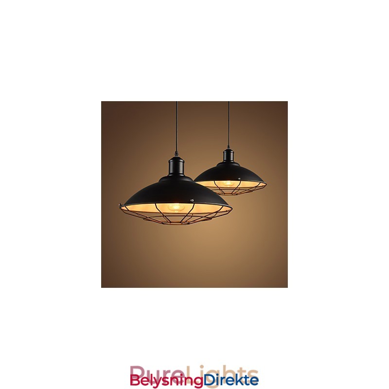 Retro Industriell Pendellampe Lysekrone