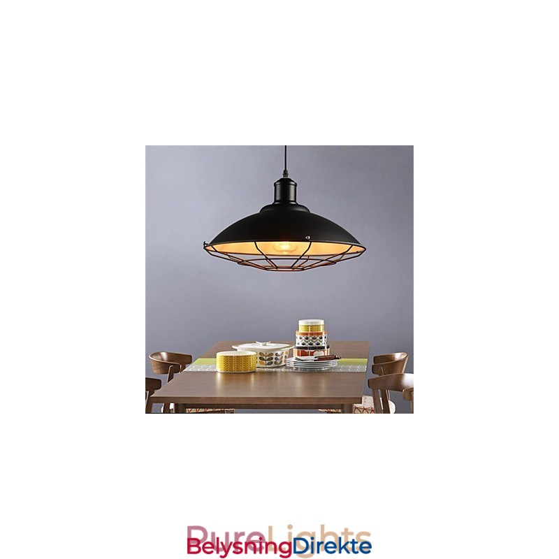 Retro Industriell Pendellampe Lysekrone