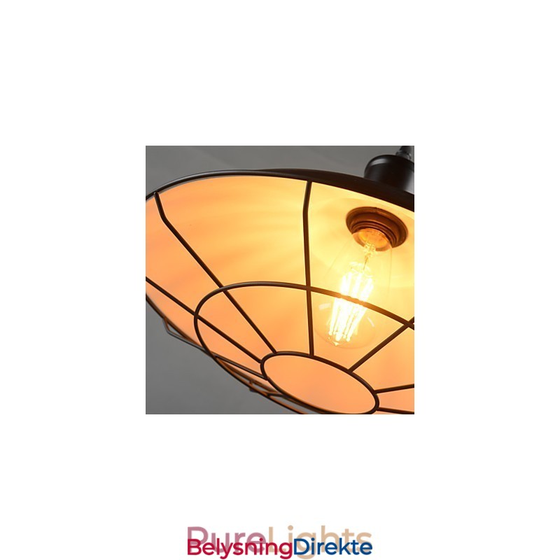 Retro Industriell Pendellampe Lysekrone