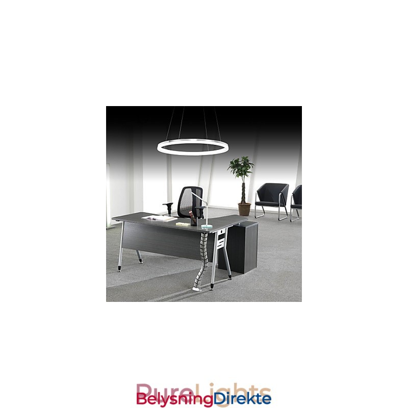 Moderne Design Pendellampe Av Høy Kvalitet I Akryl, Enkelt Ringformet