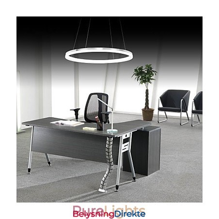 Moderne Design Pendellampe Av Høy Kvalitet I Akryl, Enkelt Ringformet