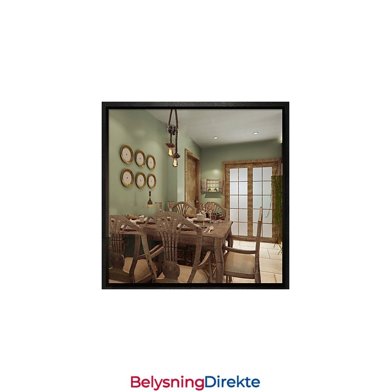 Pendellamper 2 Lys Industriell Vind Restaurerer Gamle Måter Er Kafédisken Kreativ Droplight