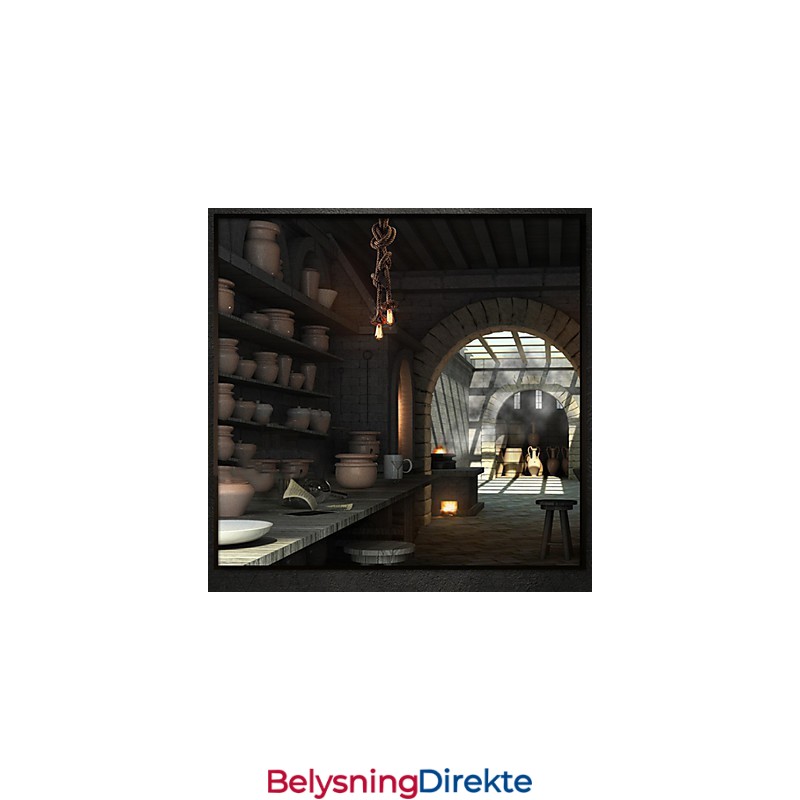 Pendellamper 2 Lys Industriell Vind Restaurerer Gamle Måter Er Kafédisken Kreativ Droplight