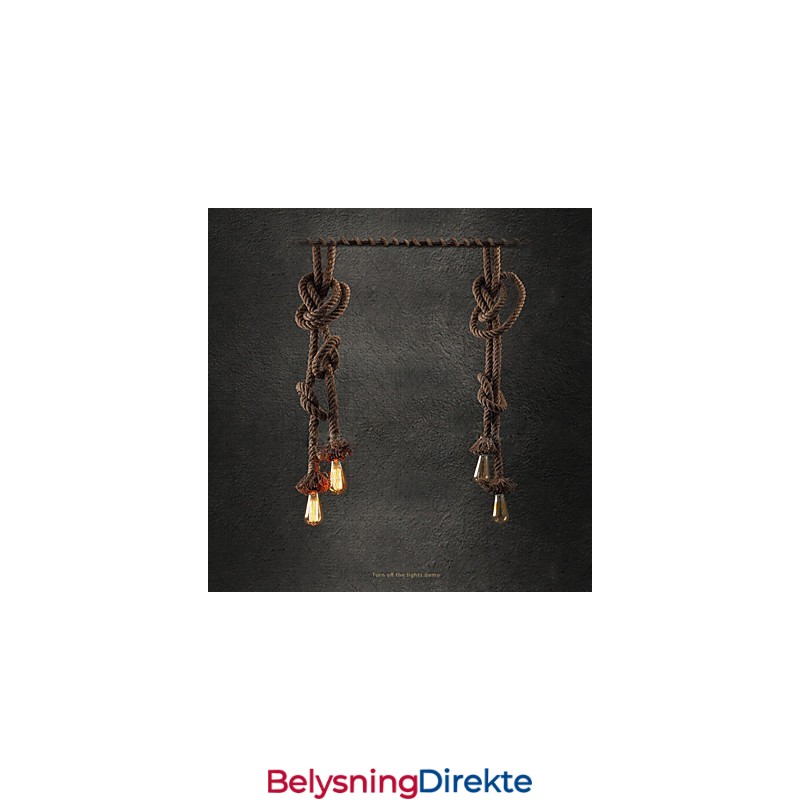 Pendellamper 2 Lys Industriell Vind Restaurerer Gamle Måter Er Kafédisken Kreativ Droplight