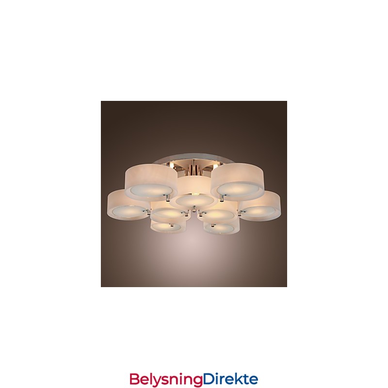 Moderne Samtidskrone I Metall Med Innfelt Montering