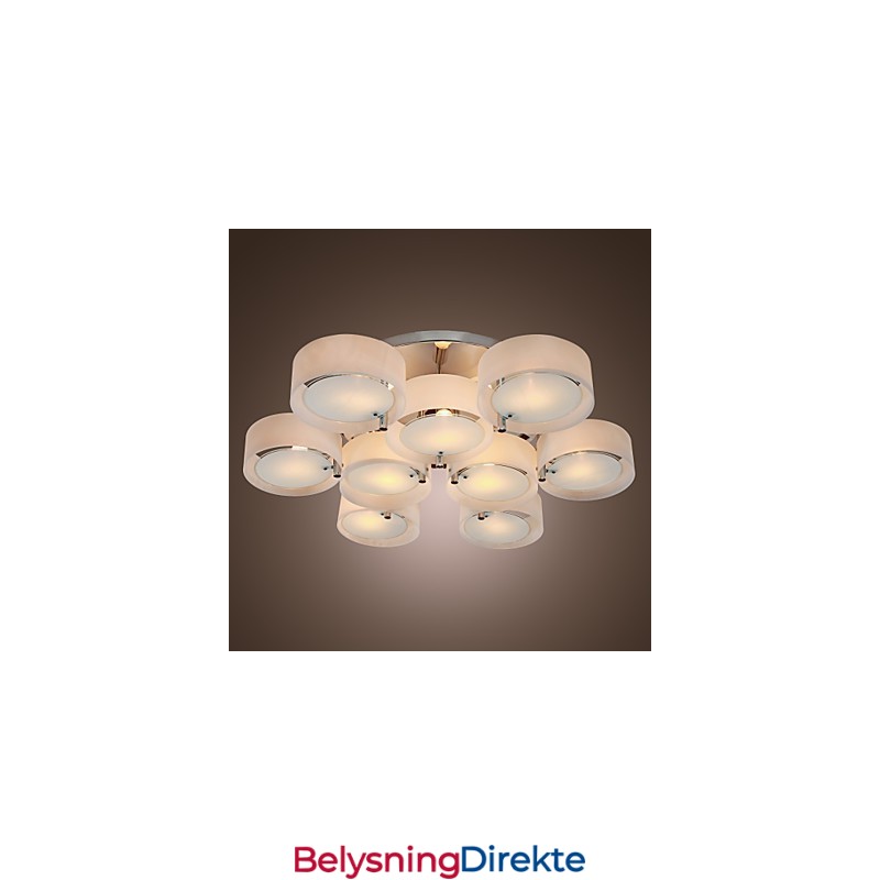 Moderne Samtidskrone I Metall Med Innfelt Montering