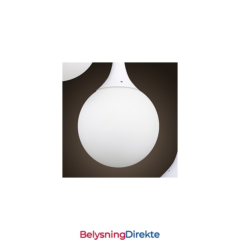 Moderne Og Moderne Globeformet Elektrobelagt Pendellampe