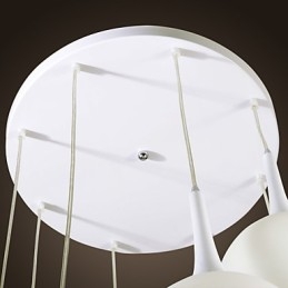 Moderne Og Moderne Globeformet Elektrobelagt Pendellampe