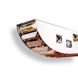 Krystall Pendellampe Krom Metall Pendellampe Rav Eller Klar Krystall