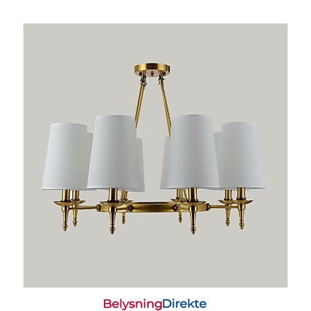 8-Lys Moderne, Samtidskunst Dekorativ Design Pendellampe Familie