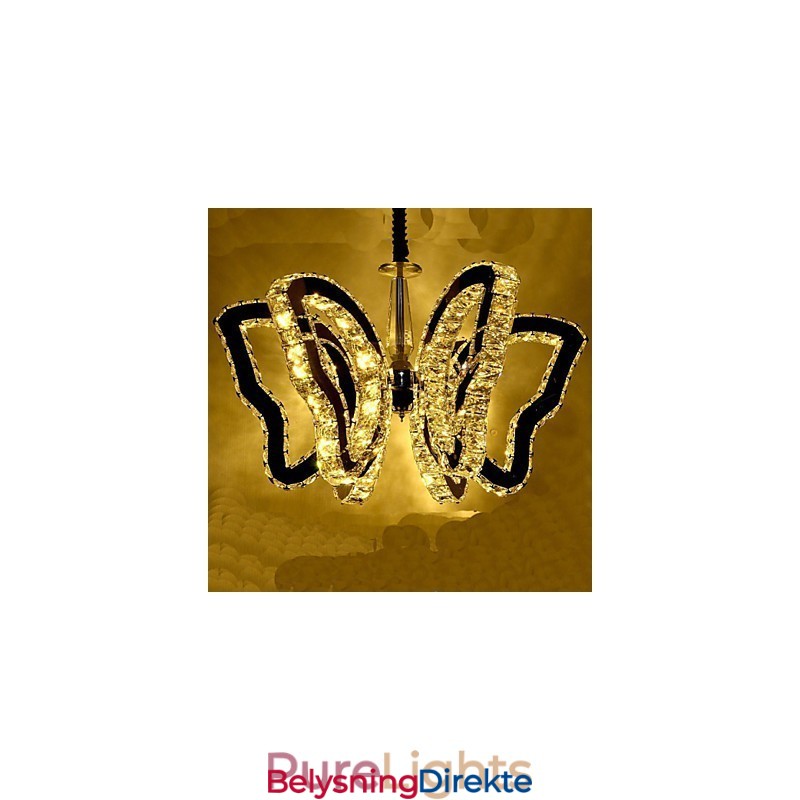Sommerfugllampe Moderne Luksuriøs Krystalllampe 8