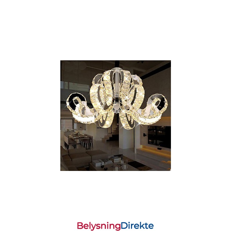 Krystall Pendellampe Tophams-Lampen