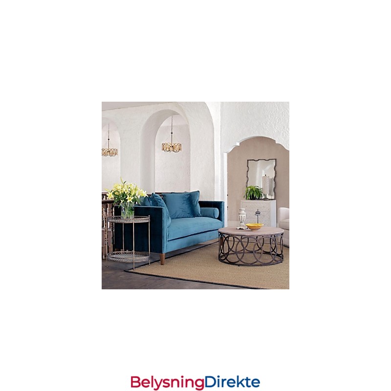 Tradisjonell Klassisk Gullmetalllysekrone