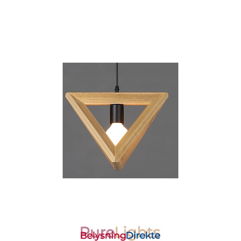 Europeisk Stil, Kreativ, Landlig, Restaurerende, Gamle Måter, Trekantet, Treboks-Dråpelampe