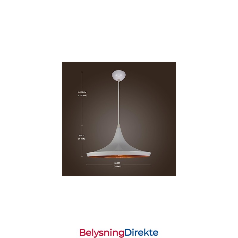 Moderne Samtids Landlig Retro Maleri Metall Pendellampe