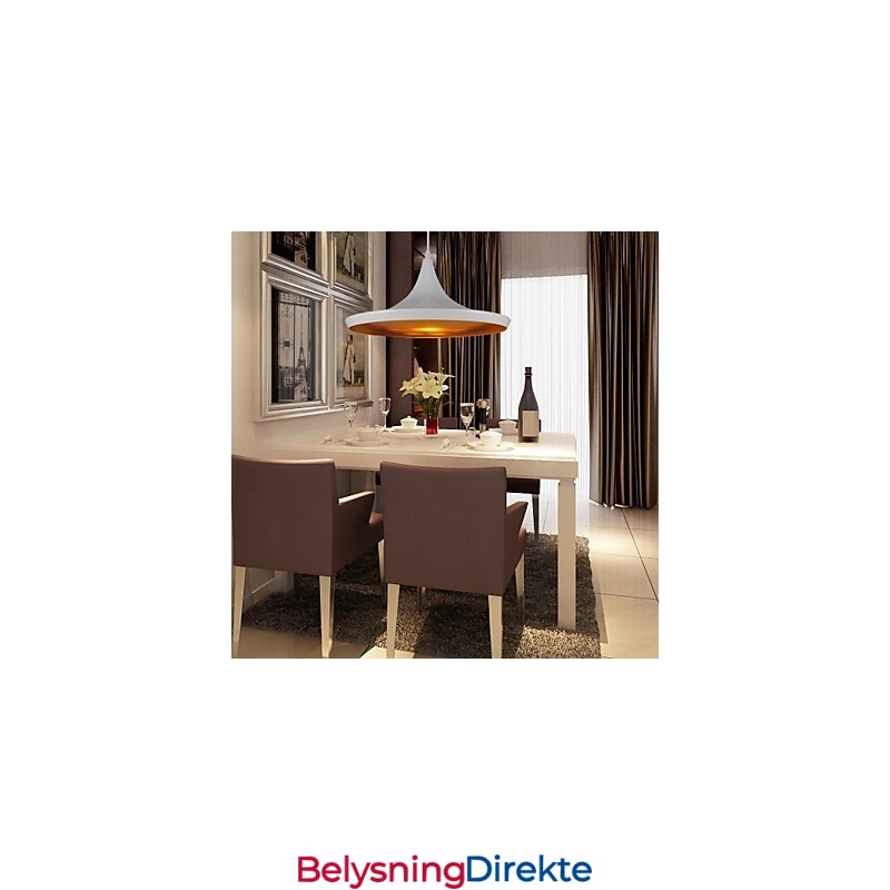 Moderne Samtids Landlig Retro Maleri Metall Pendellampe