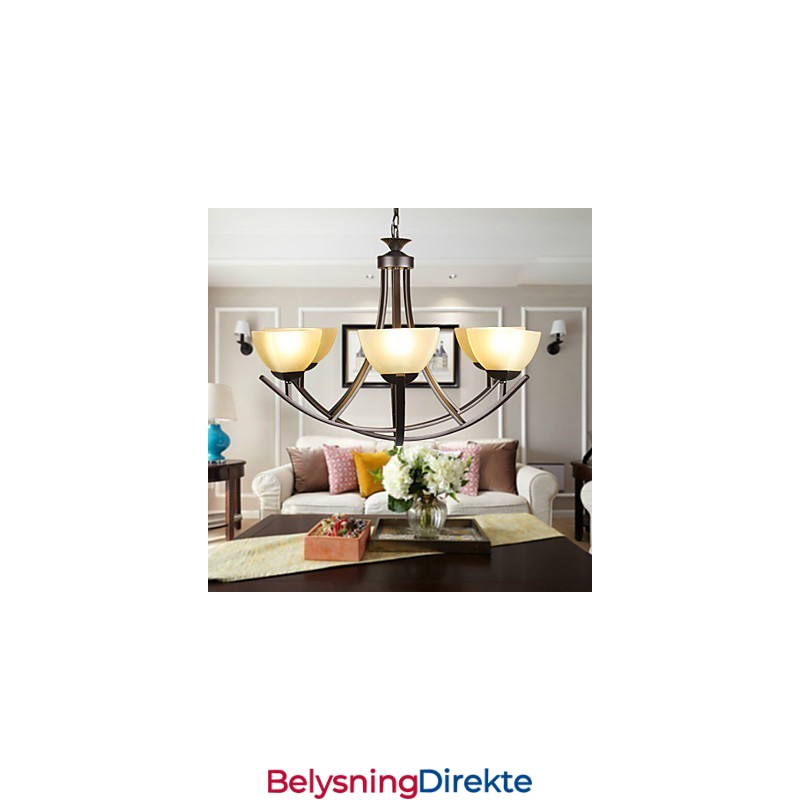 Luksuriøs Pendellampe Rustikk Belysning