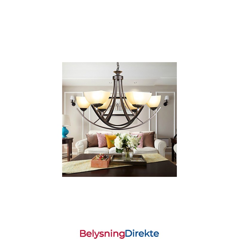 Luksuriøs Pendellampe Rustikk Belysning