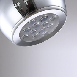 Moderne Og Moderne Globeformet Anhengslampe I Metall Med Elektroplettering