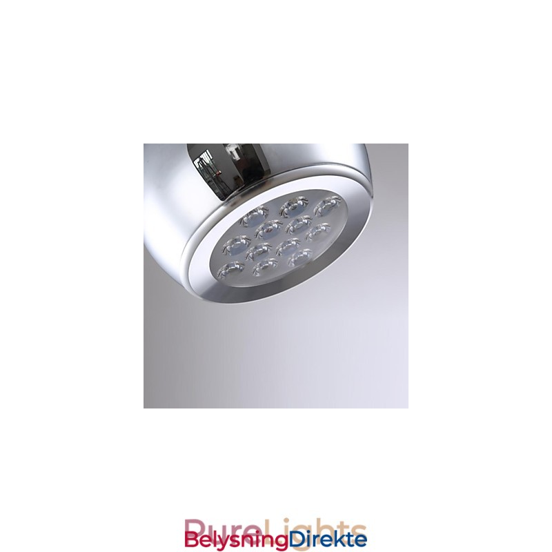 Moderne Og Moderne Globeformet Anhengslampe I Metall Med Elektroplettering