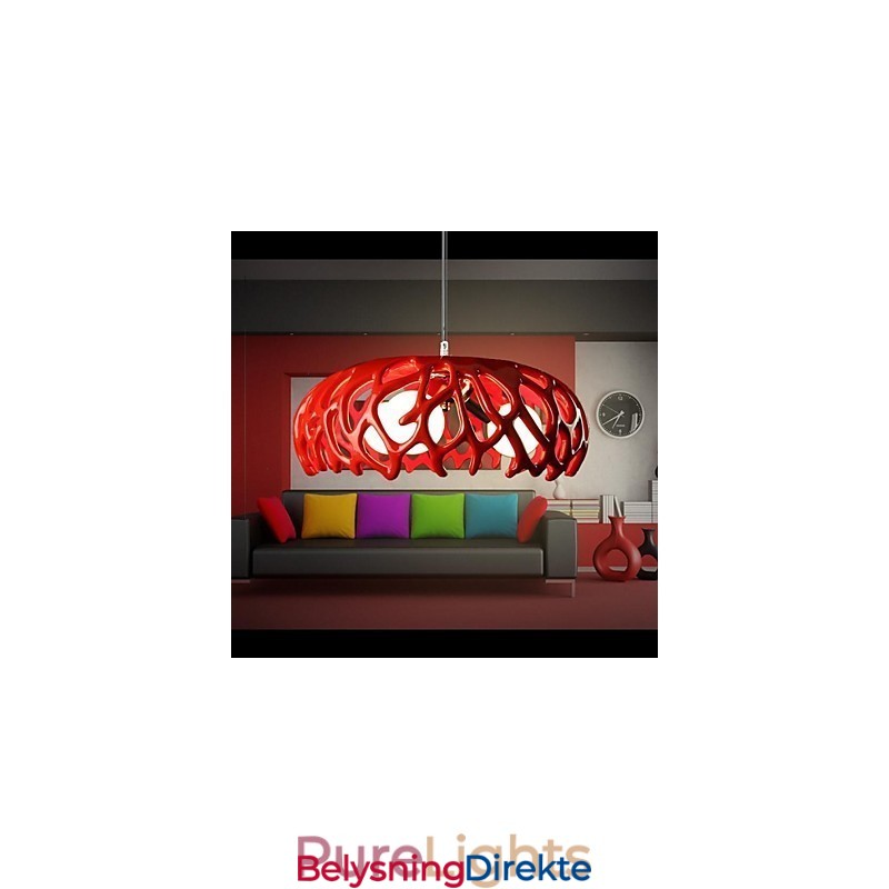 Moderne Samtidsmaleri Harpiks Pendellampe