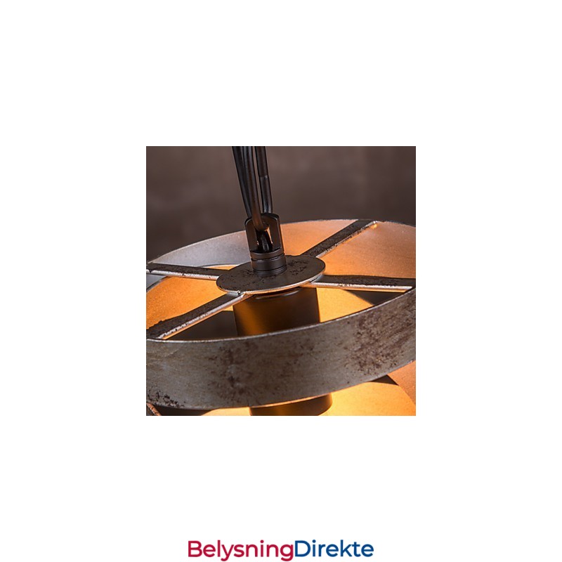 Anhengslampe Med 1 Vintage Minimalistisk Jernmaling