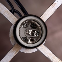 Anhengslampe Med 1 Vintage Minimalistisk Jernmaling