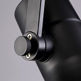 Sort Retro Jernpendellampe Og Glassskjermbutikk