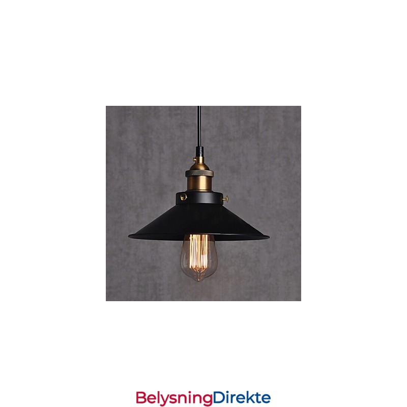 Europeisk Stil Retro Klassisk Pendellampe Kunstdråpelampe Gir Pærediameter 30 Cm