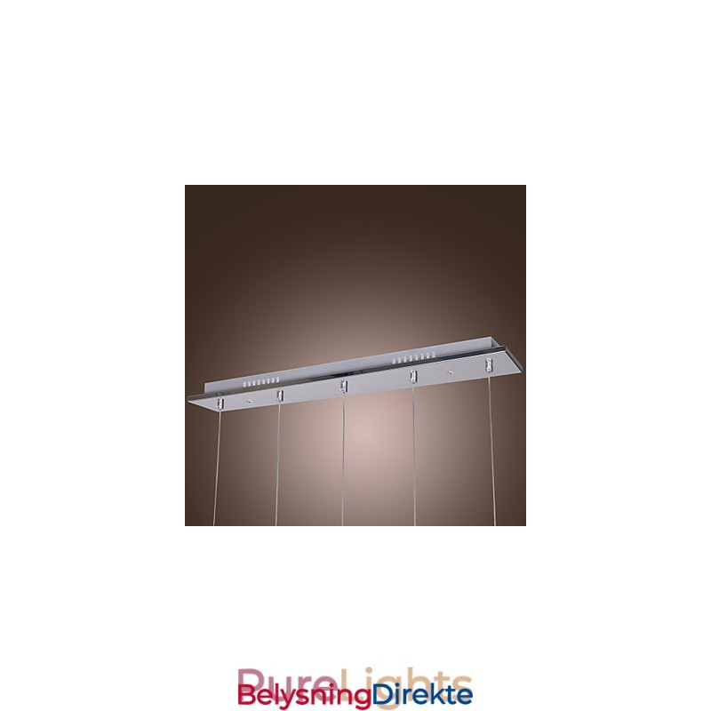 Moderne Og Moderne Pendellampe I Krystallkrom