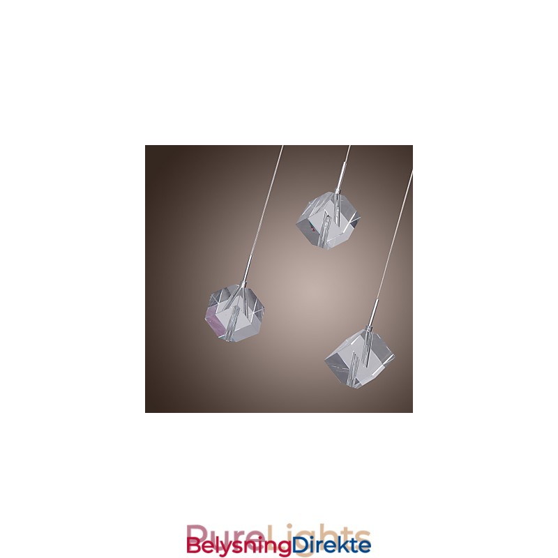 Moderne Og Moderne Pendellampe I Krystallkrom