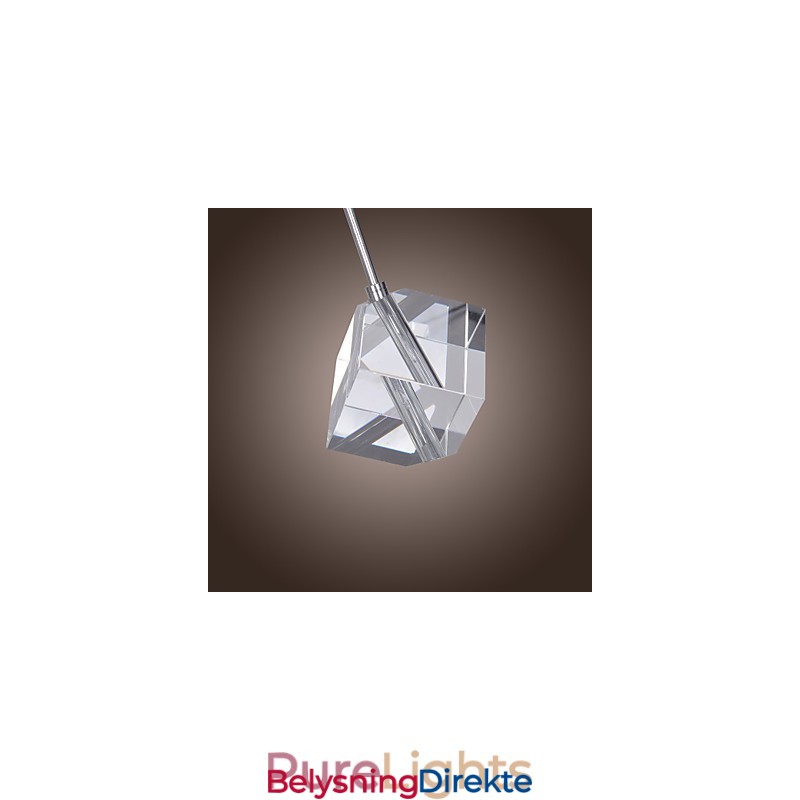 Moderne Og Moderne Pendellampe I Krystallkrom