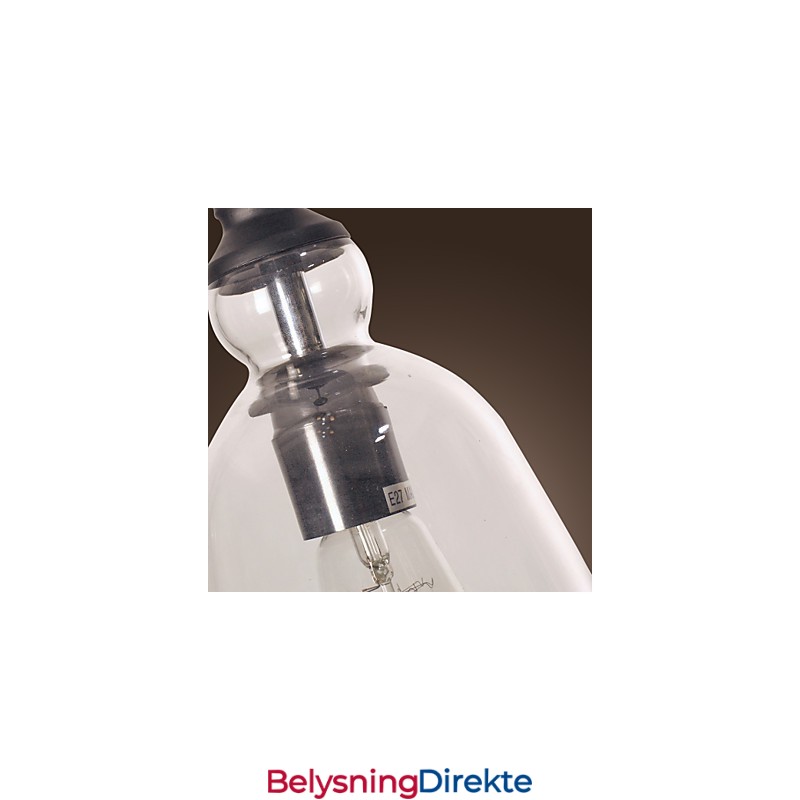 Tradisjonell Klassisk Vintage Bolle I Ministil, Galvanisert Pendellampe