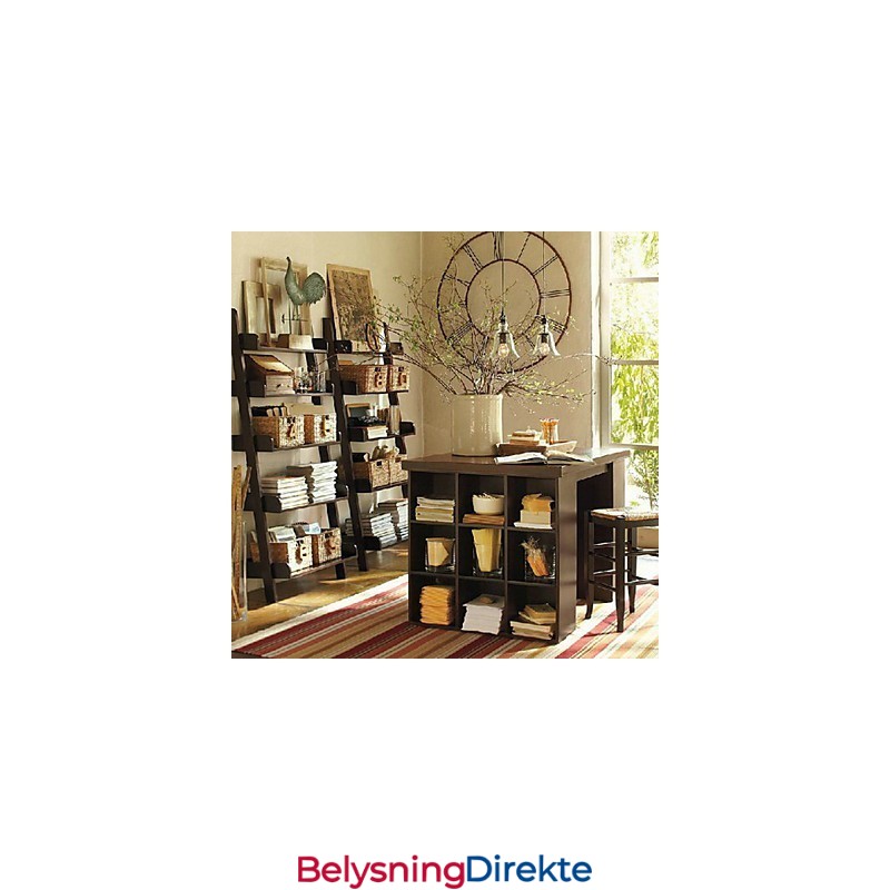 Tradisjonell Klassisk Vintage Bolle I Ministil, Galvanisert Pendellampe