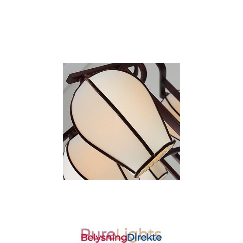 Rustikk Lysekrone I Metall I Ministil I Vintagestil I Hyttestil