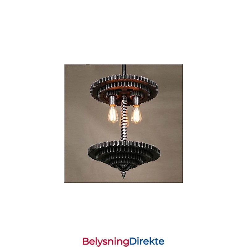 Vintage Lron Lysekrone Lysekrone Kreativ Mekanisk Utstyr