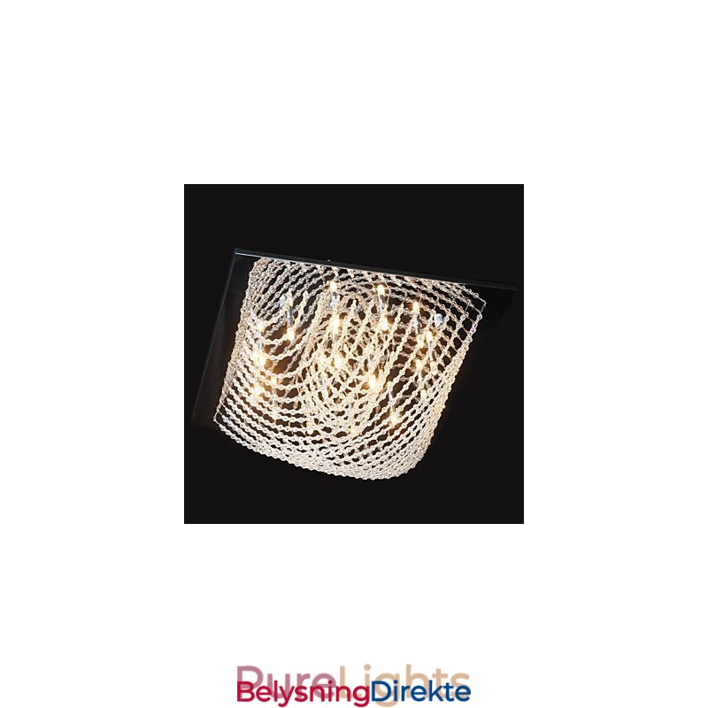 Tradisjonell Klassisk Krystallkrone I Metall