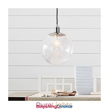 Tradisjonell Klassisk Globeformet Mini-Pendellampe