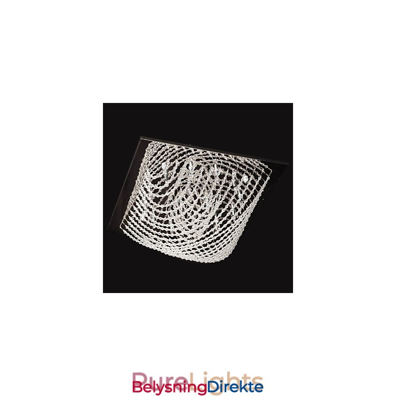 Tradisjonell Klassisk Krystallkrone I Metall