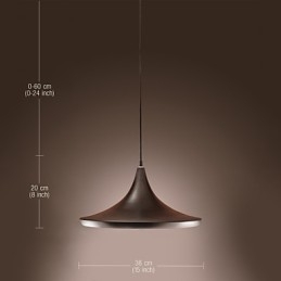 Moderne Samtidsstil Retro Mini-Stil Maleri Pendellampe