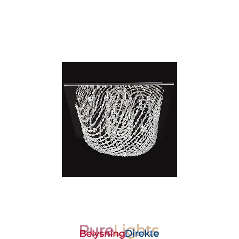 Tradisjonell Klassisk Krystallkrone I Metall