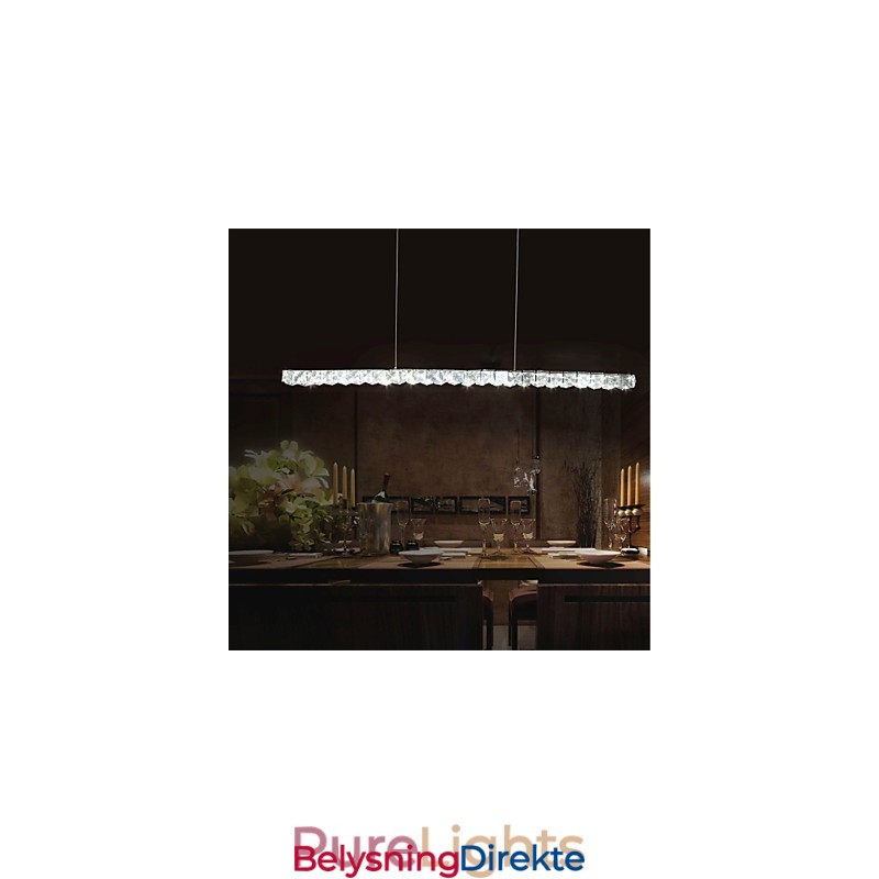 Pendellamper Krystall Moderne Samtids Metall